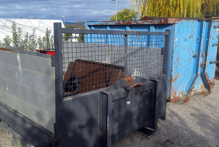 Bennes de différentes tailles disponibles à Pertuis